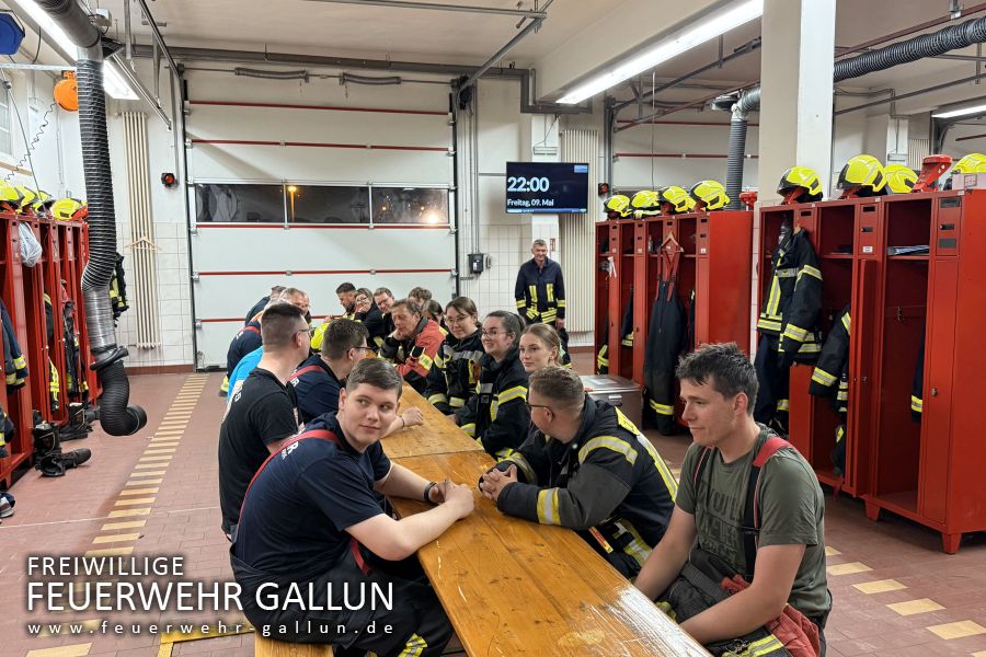 Ausbildung mit der Feuerwehr Mittenwalde